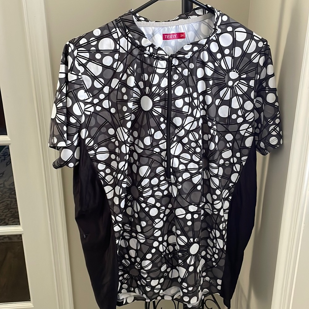 Terry Short Sleeve Breakaway Mesh Cycling Jersey